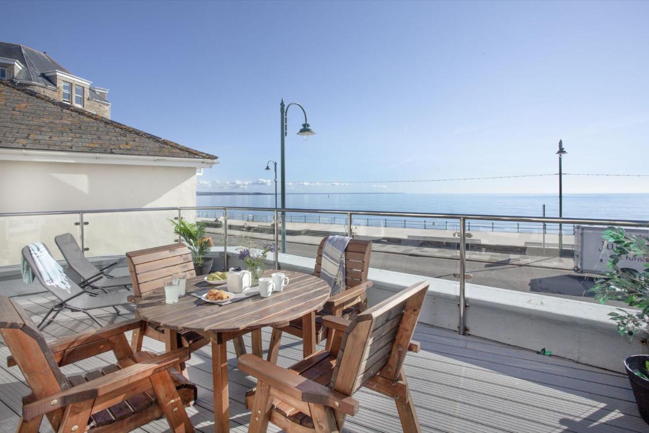 Atlantic View, Penzance Apartment Bagian luar foto