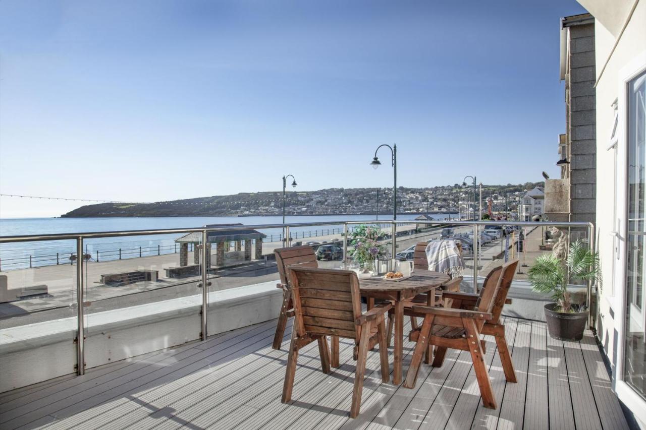 Atlantic View, Penzance Apartment Bagian luar foto